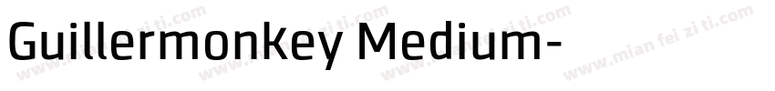 Guillermonkey Medium字体转换